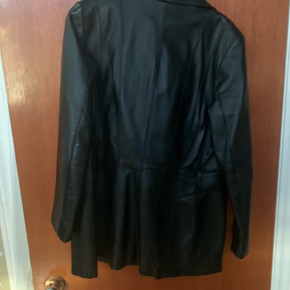 leather blazer - Picture 3 of 3
